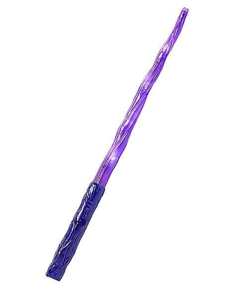 Lught up witch wand